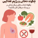 سرطان پستان و رژیم غذایی: چگونه انتخاب‌های سبک زندگی بر ریسک سرطان تأثیر می‌گذارند؟
