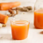 آب هویج و زنجبیل
