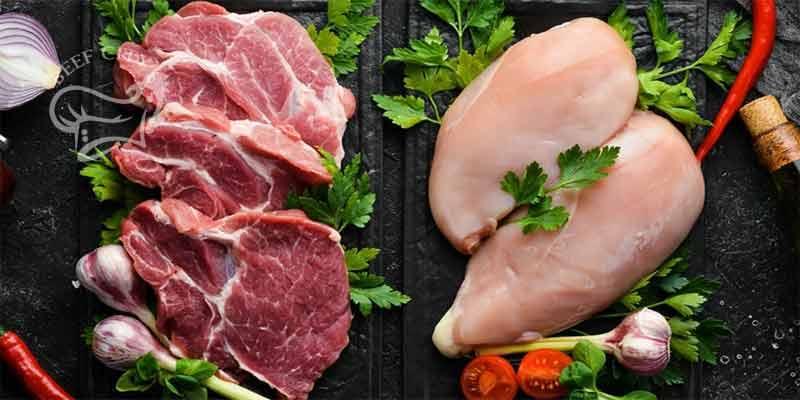 کدام گوشت پروتئین بیشتری دارد؟ مقایسه کامل انواع گوشت قرمز و سفید