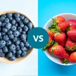 مقایسه بلوبری و توت‌فرنگی: کدام یک آنتی‌اکسیدان و ویتامین بیشتری دارد؟