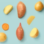 🥔 مقایسه سیب‌زمینی شیرین و سیب‌زمینی سفید: ارزش تغذیه‌ای و تأثیرات بر سلامتی