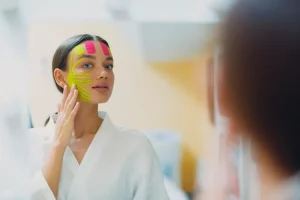 آیا چسب‌گذاری صورت (Facial Taping) می‌تواند از چین و چروک جلوگیری کند؟ نظر متخصصان پوست چیست؟