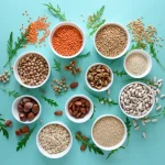 ۷ حبوبات غنی از منیزیم
