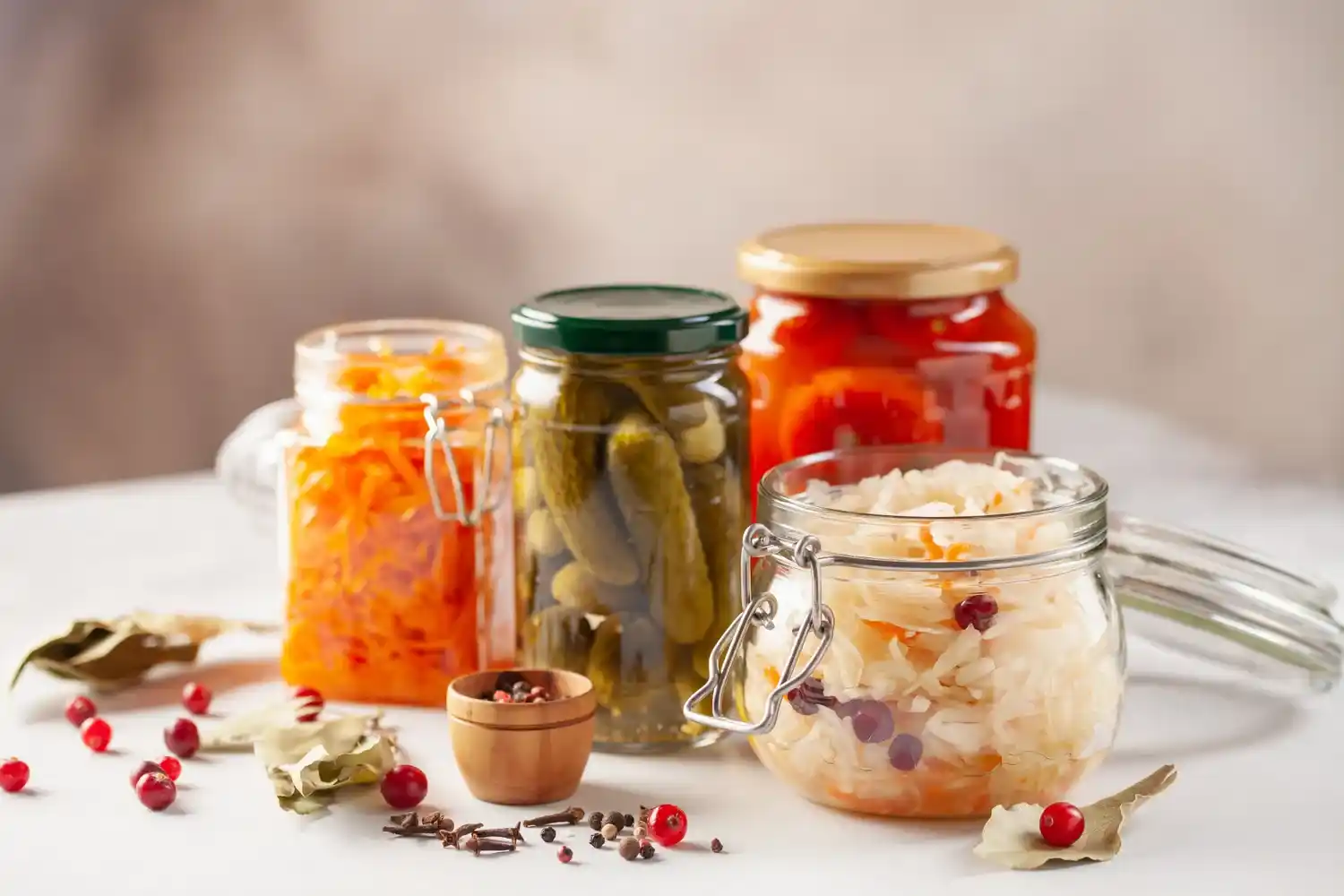 ۱۰ غذای دارای پروبیوتیک بیشتر از ماست