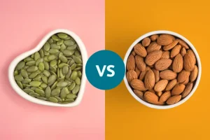 تخم‌کدو در برابر بادام: کدام گزینه برای دریافت پروتئین، فیبر و منیزیم بهتر است؟