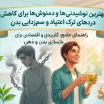 راهنمای جامع بهترین نوشیدنی برای ترک اعتیاد و سم زدایی بدن