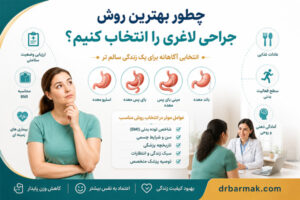 چطور بهترین روش جراحی لاغری را انتخاب کنیم؟