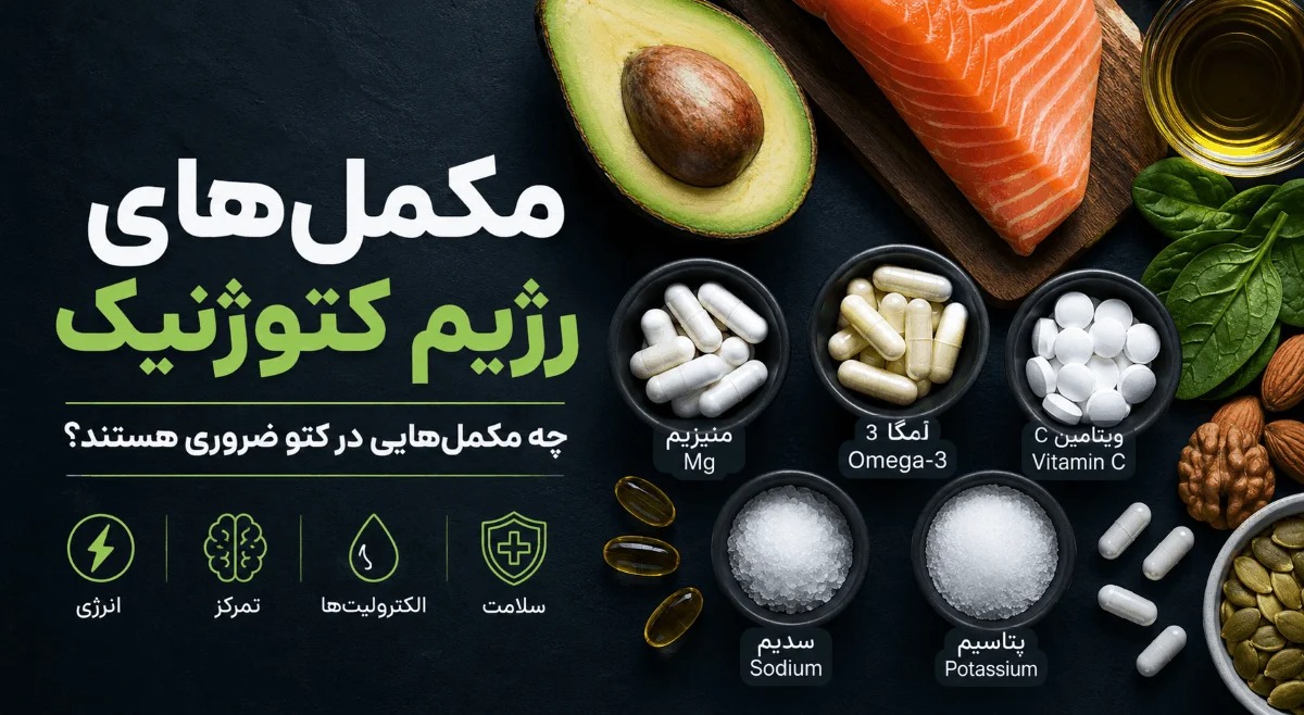 مکمل های رژیم کتوژنیک