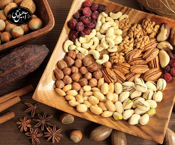 1. تازگی در انتخاب آجیل مشهد