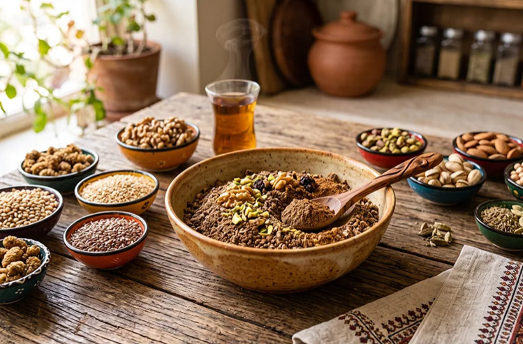 طرز تهیه قاووت رژیمی
